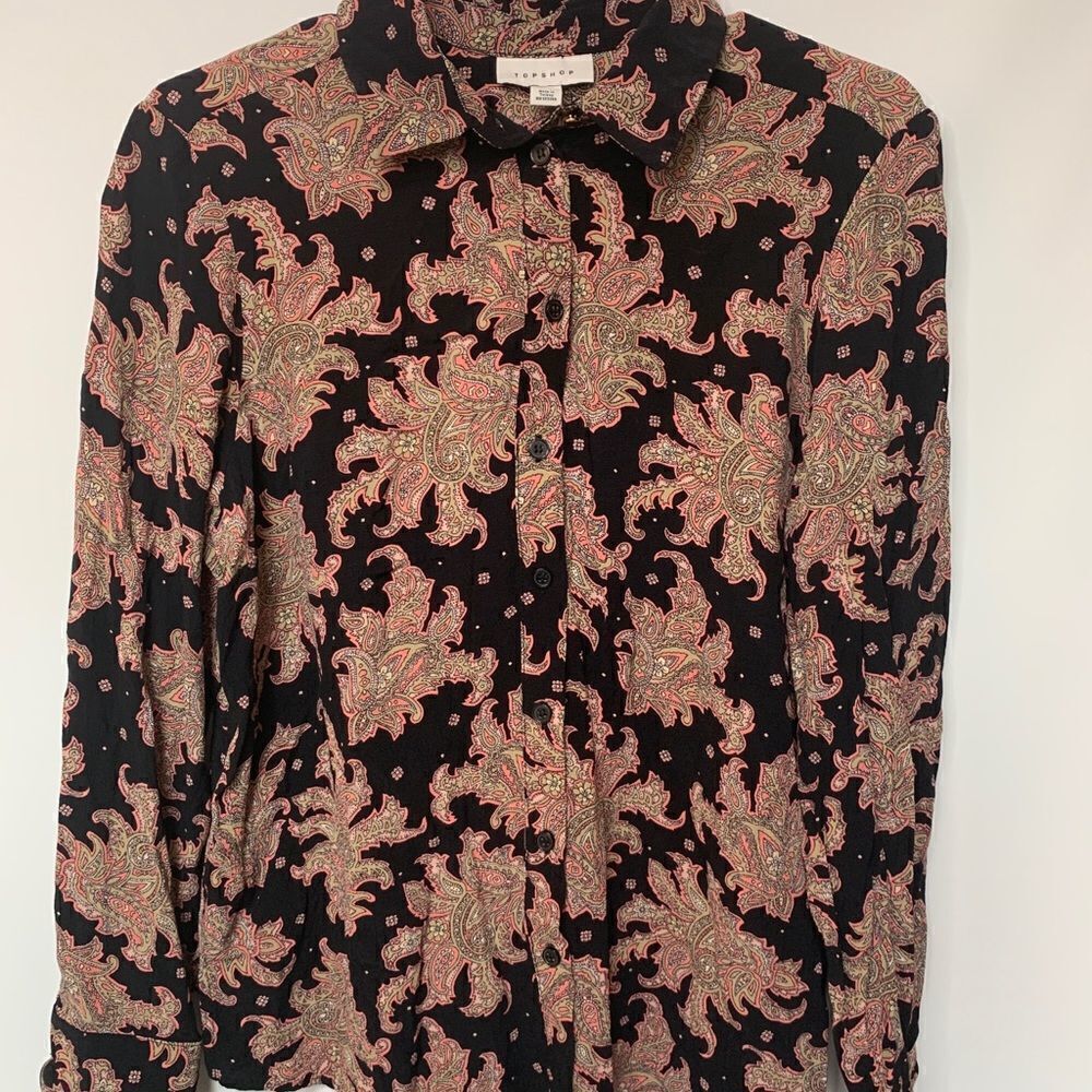 Top shop long sleeve shirt